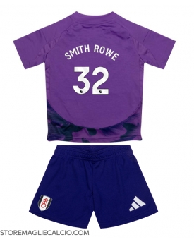 Fulham Emile Smith Rowe #32 Maglia Gara Terza Repliche 2024-25 Bambino Maniche Corte